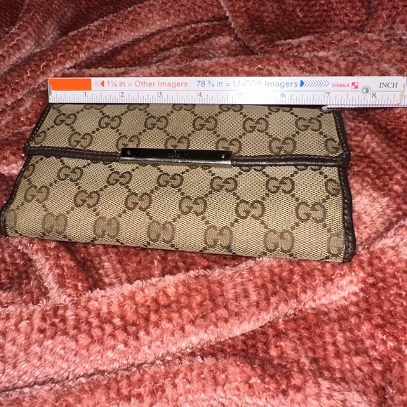 Gucci | Brown | Monogram International Wallet - Picture 13 of 14